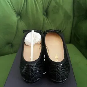 Prada パイソン ballerina flat shoes